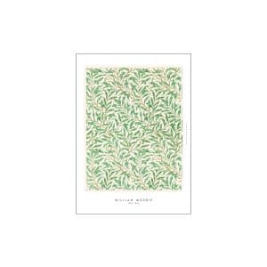 Poster & Frame | Green Leaves, Størrelse A2, Ramme Ingen ramme