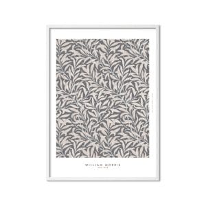 Poster & Frame | Nature Dust, Størrelse A2, Ramme White wood