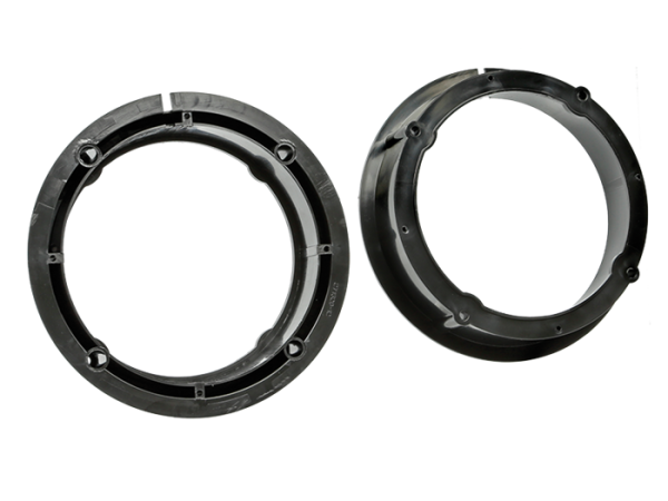 Højtaler rammer til VW div., Audi A2, Seat Leon/Toledo og Skoda Fabia, 165 mm for/bag
