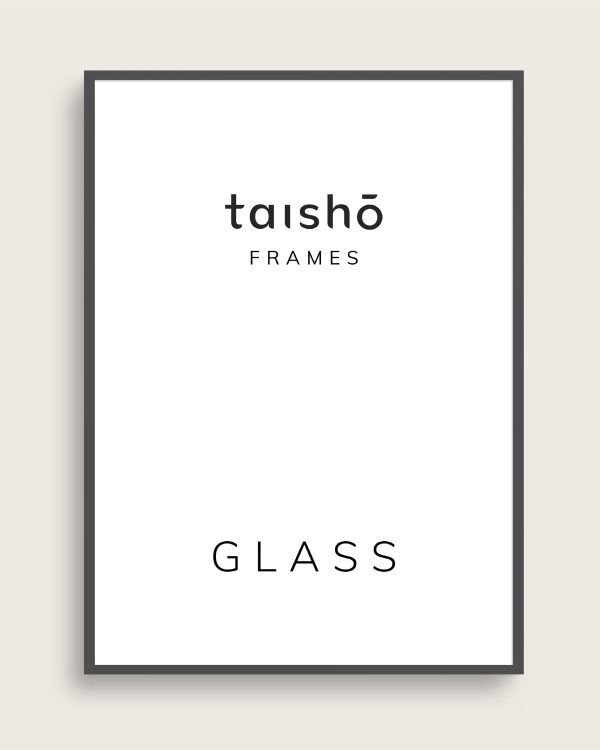 Sort ramme | Størrelse A2 (42x59) | taishō