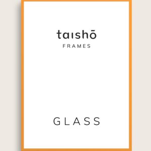 Orange ramme | Størrelse A2 (42x59.4) | taishō